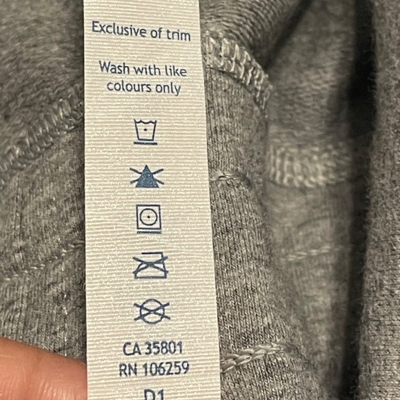 LULULEMON Women Size 6 Gray Fold Over Drawstring High Waist Jogger Lounge Pants - Picture 5 of 6